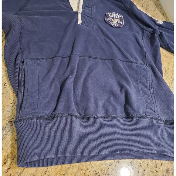 Vintage Fit American Eagle Outfitters Men's M  Reverse Weave Hoodie Sweatshirt - Picture 6 of 16